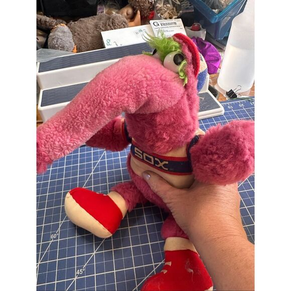 Chicago White Sox RIBBIE retired mascot vintage plush 24188 - Picture 2 of 7